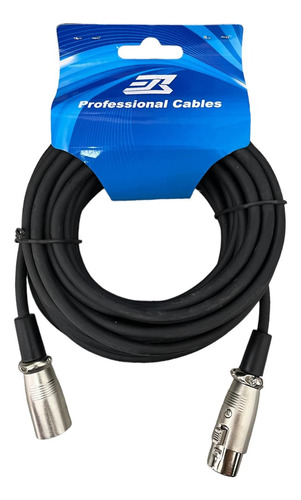 Cable Canon Xlr Macho-hembra 7.5m Amplificador Mezcladora Dj