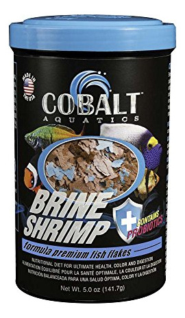 Cobalto Acuático Artemia Flake, 5 Oz