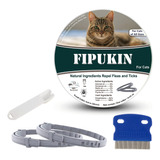 Fipukin Collar Natural Y Seguro Para Pulgas Y Garrapatas Par