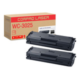 2x Toner Wc-3025 Compatível Com Xerox 3020 3025 106r02773