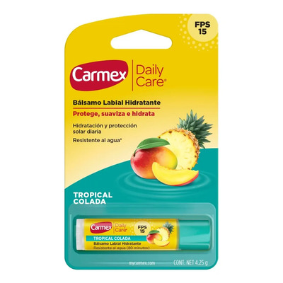 Balsamo Labial Carmex Tropicolada Barra | MercadoLibre