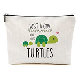 Bolso Maquillaje Tortugas Regalos - Chicas, Mujeres,