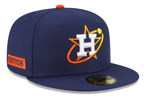 Gorra New Era Astros Houston 59fifty Plana Azul 2022 City