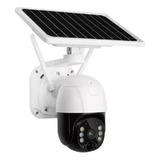 Camara De Seguridad Ip Robótica Exterior Wifi Panel Solar