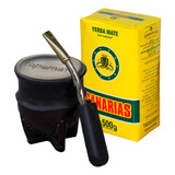 Yerba Mate Canarias 500gr + Kit Tapamate