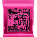 2 Paquetes D Cuerdas Ernie Ball 9-42 Super Slinky Originales