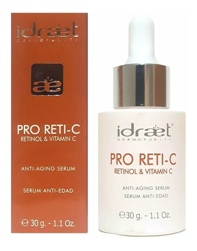  Pro Reti C Serum Antiedad Con Retinol Y Vitamina C Idraet