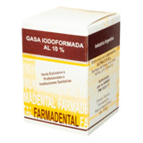Gasa Iodoformada Al 10% Apositos 5x5 Farmadental-odontología