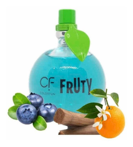 Colonia Para Dama Colorfun Fruty 50 Ml Varios Aromas