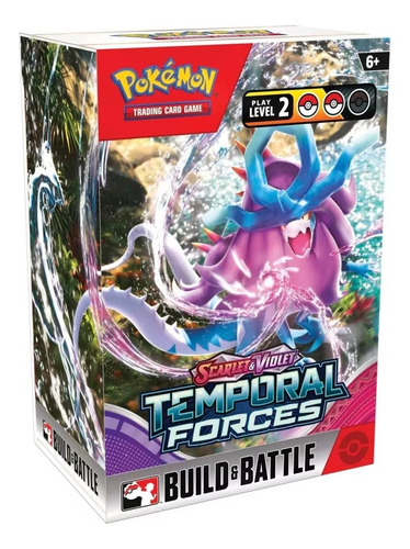 Pokemon Build Battle Temporal Forces Scarlet Violet Ingles