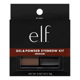 E.l.f. Gel & Powder Eyebrow Kit, Pequeña Paleta Sombras