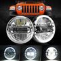 Faros Led Redondos De 7  Para Jeep Wrangler Y Hummber H Jeep Wrangler