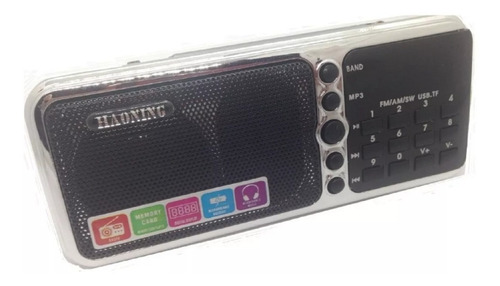 Radio Multibanda De Bolsillo Parlante Am Fm Sw Recargable