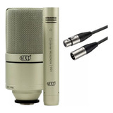 Kit Microfone Condensador Mxl 990/991 Voz Instrumento + Cabo