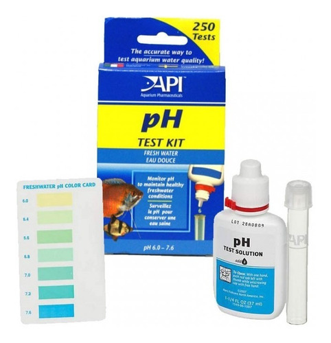 Medidor Test Api Ph Kit Premium Acuario Agua Dulce