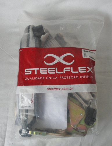 Talabarte Com Absorvedor De Energia Em Y Steelflex Cqtl0235