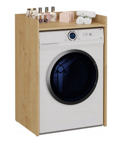 Mueble Moderno Lavarropas Lavadero  Baño Organizador Lm-015