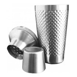 Coctelera Oslo Acero Inox Filtro 600 Ml Repujado