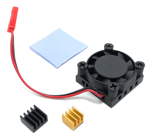 Kit Ventilador Con Disipadores Para Raspberry Pi