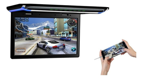 Pantalla Camioneta Ultra Slim 15.6 Techo Toldo Hdmi Usb Sd 