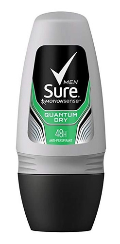 Sure Men Anti-perspirant Deodorant Roll On Quantum Dry 50ml