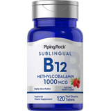 Vitamina B12 1000mcg (120 Softgels) Piping Rock Hecho En Usa