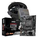 Kit Gamer Amd Ryzen 3 2200g( Placa Mãe A320 + Processador )