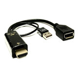 Kit 2 Cabo Adaptador Conversor Hdmi Para Displayport 4k Nfe