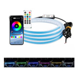 Tira Luz Led Rgb Bluetooth +control Para Capot Maleta 12-24v