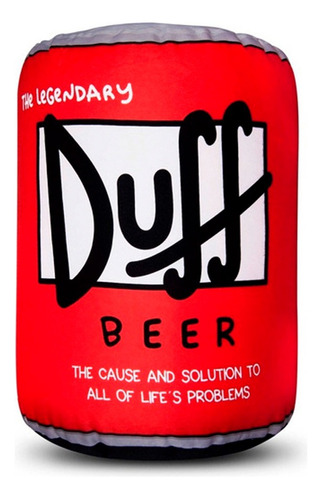 Puff Sillón Banco Lata Cerveza Duff Simpson Regalo Original