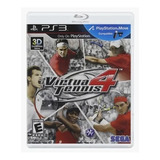 Jogo Playstation 3 Virtua Tennis 4 Game 3d Sega Ps3 Fisico