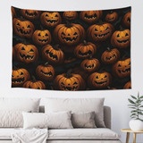 Adanti Halloween Pumpkin Patterns Print Tapestry Decorative.