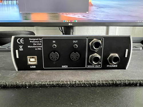 Interface De Áudio Presonus Audiobox Usb