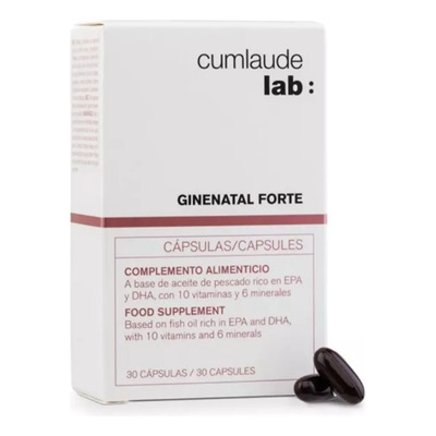 Ginenatal Forte 30 Cápsulas Cumlaude Lab | Envío gratis