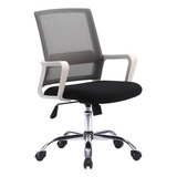 Silla De Oficina Escritorio Ejecutiva Lumbar Blanca Niviko Color Blanco Material Del Tapizado Mesh