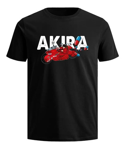 Playera Akira Anime Tetsuo Kaneda Neo Tokio Camiseta Hombre