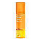 Fotoprotector Isdin Hydro Oil Bifasico Spf30 Protege Broncea