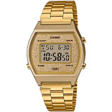 Reloj Casio B640wgg9d Vintage Gold Brillos Crono Luz Newmar 