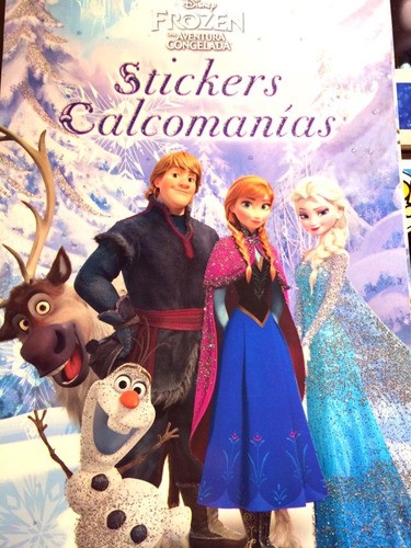 Block De Stickers De Disney Frozen 