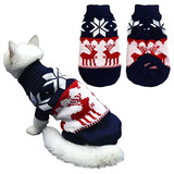 Vehomy Suéter De Navidad Para Mascotas Y Cachorros, Ropa De