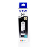 Botella De Tinta Epson T544 Negro