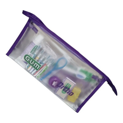 Kit Avanzado De Cepillos Gum Ortodoncia \u002F Brackets Hilo Cera | Envío gratis