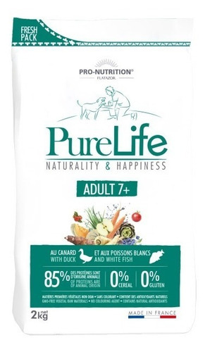 Pure Life Flatazor Canino Adulto 7+ Saco 2 Kg