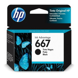 Cartucho Hp 667 Negro 1275 2775 2778 2779 2336 4175 Original