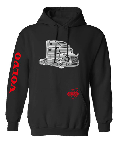 Sudadera Mod Volvo Truck 2020 Estampado En Reflejante