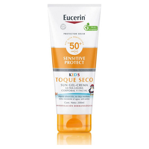 Eucerin Solar Sensitive Protecto Kids Toque Seco X 200ml