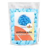 Amêndoa Confeitada Azul Bebe Premium 250g - Mega Promoção