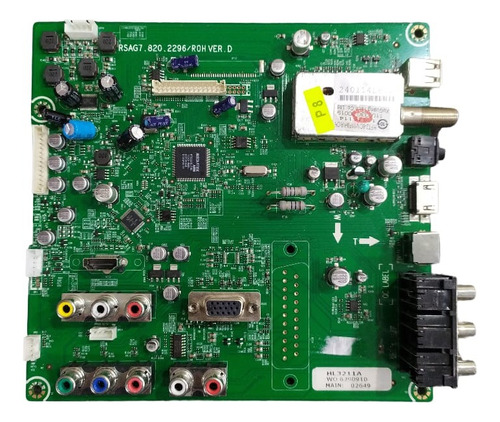 Placa Main Bgh Ble3211a Hisense Hl3211a Telefunken Tkl3299a