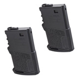 2 Unid - Airsoft Magazine Ares Amoeba Mid-cap 120 Bbs Dmr