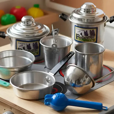 Trastecitos Niñas Juguetes Alumn 10 Pzs Ollitas Vaporera E G | MercadoLibre